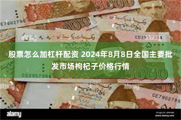 股票怎么加杠杆配资 2024年8月8日全国主要批发市场枸杞子价格行情