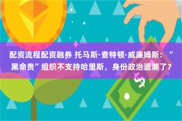 配资流程配资融券 托马斯·查特顿·威廉姆斯：“黑命贵”组织不支持哈里斯，身份政治退潮了？