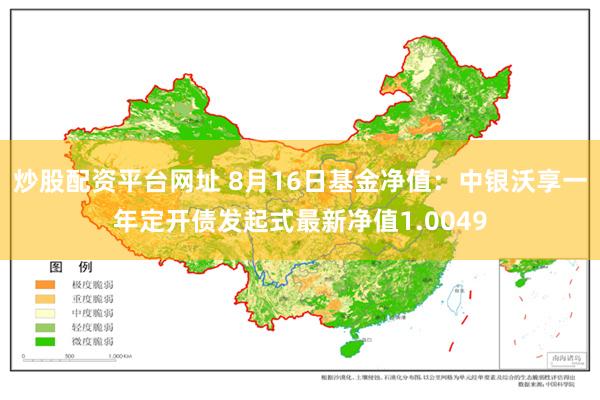 炒股配资平台网址 8月16日基金净值：中银沃享一年定开债发起式最新净值1.0049