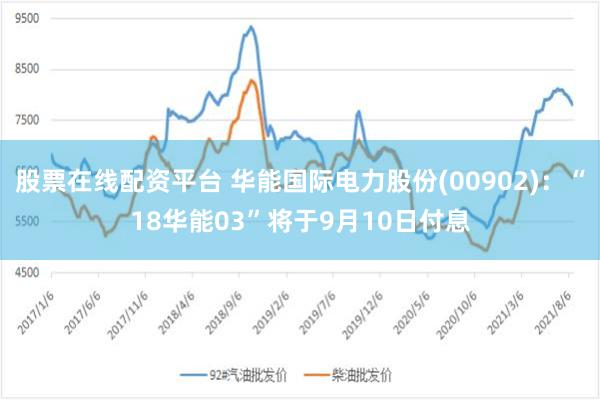 股票在线配资平台 华能国际电力股份(00902)：“18华能03”将于9月10日付息