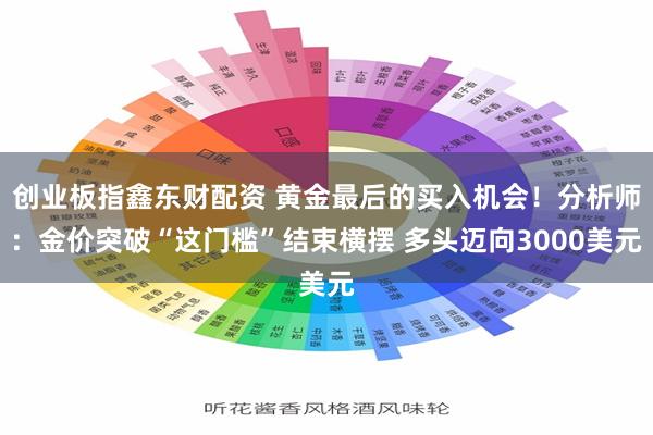 创业板指鑫东财配资 黄金最后的买入机会！分析师：金价突破“这门槛”结束横摆 多头迈向3000美元